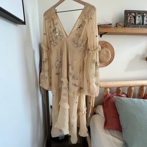 ASOS Tan Bohemian Maxi - US 4